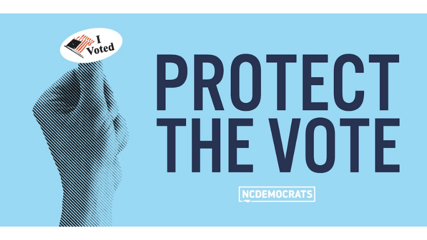 Republicans in the NC state legislature and on the NC state Board of Elections have recently advanced some anti-democracy proposals.