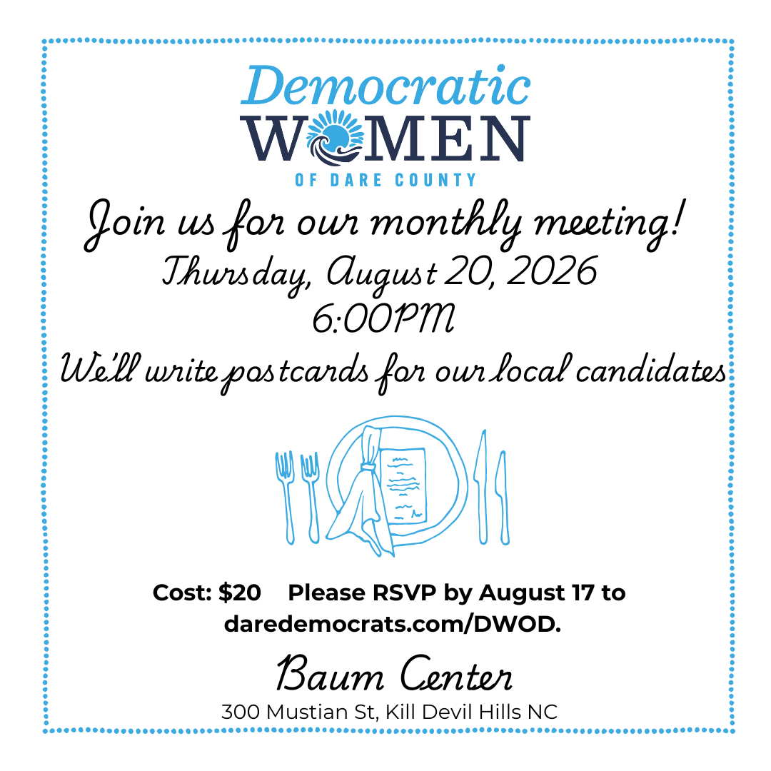 Democratic Women of Dare (DWOD) (Aug) 