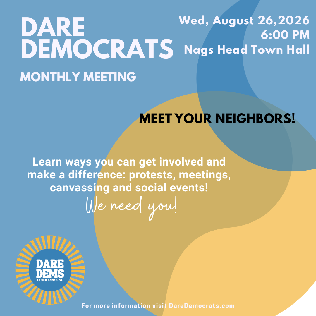 Dare Democrats Monthly Meeting (Aug)