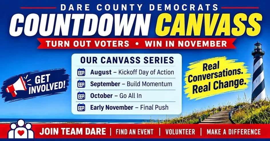 The Countdown Canvass - Southern Shores