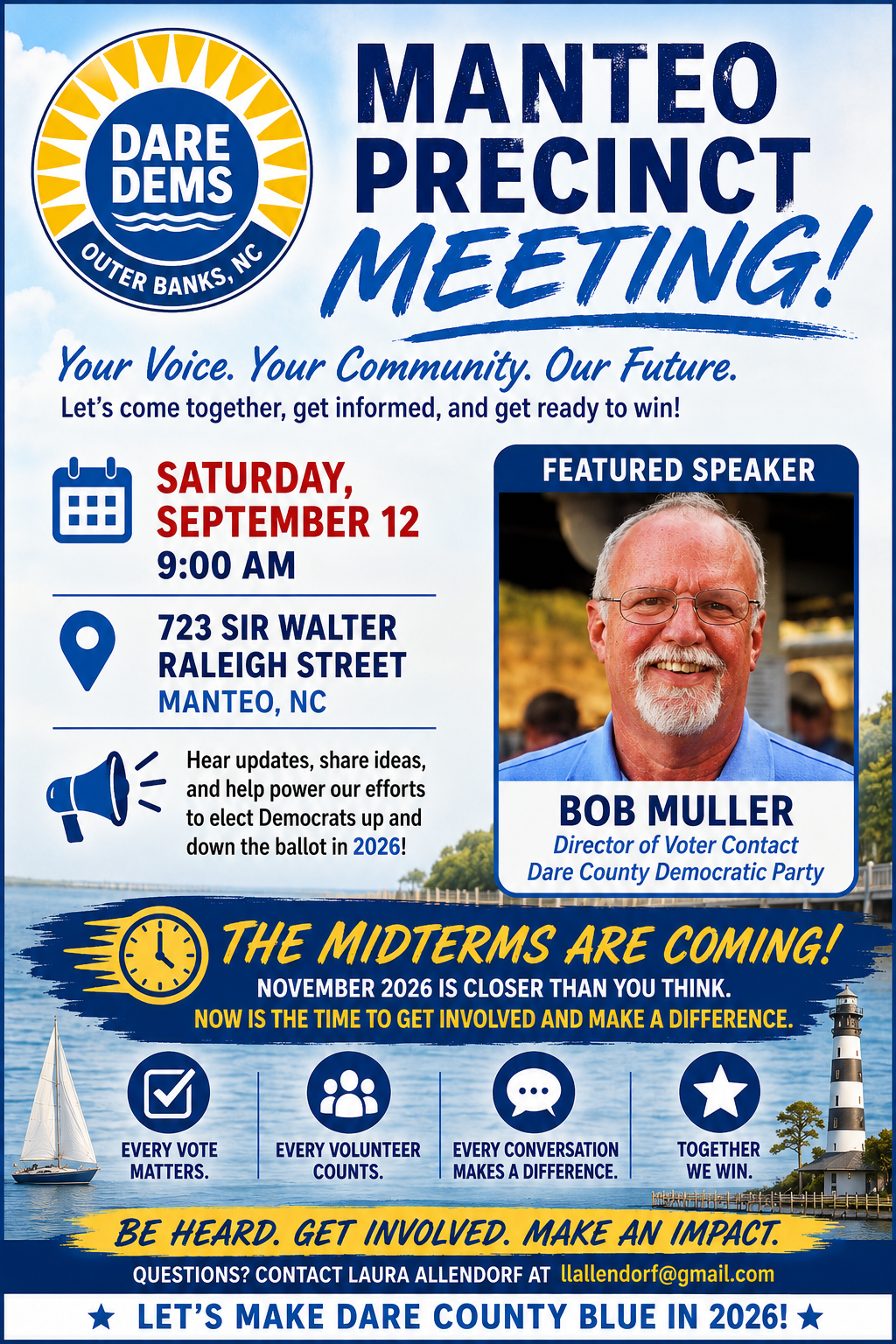 Manteo/Wanchese Dems Precinct Meeting