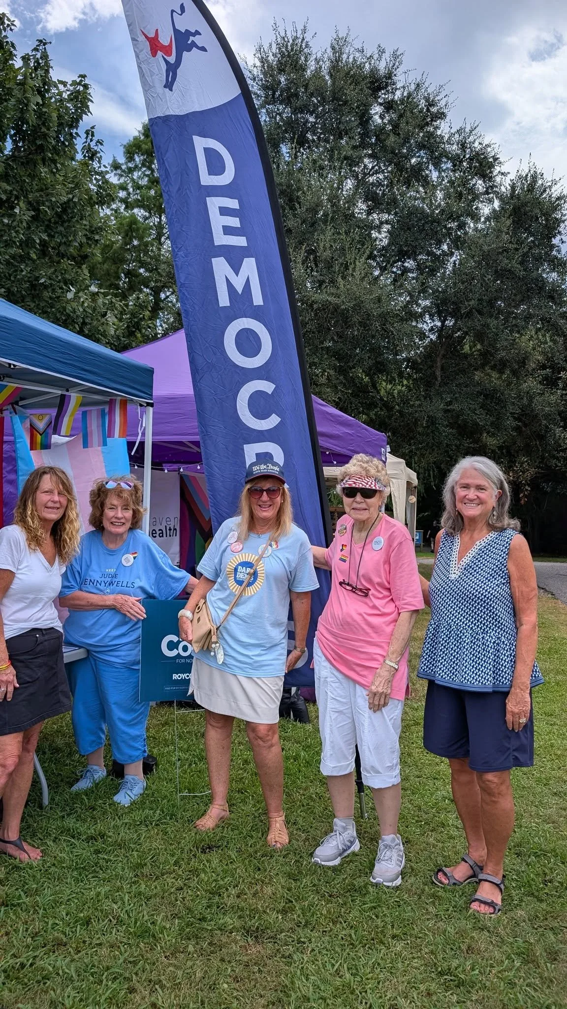 Dare Dems Hosted a Table at OBX Pridefest 2026