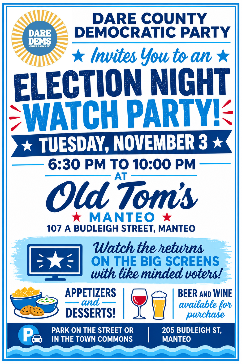 Election Night Watch Party