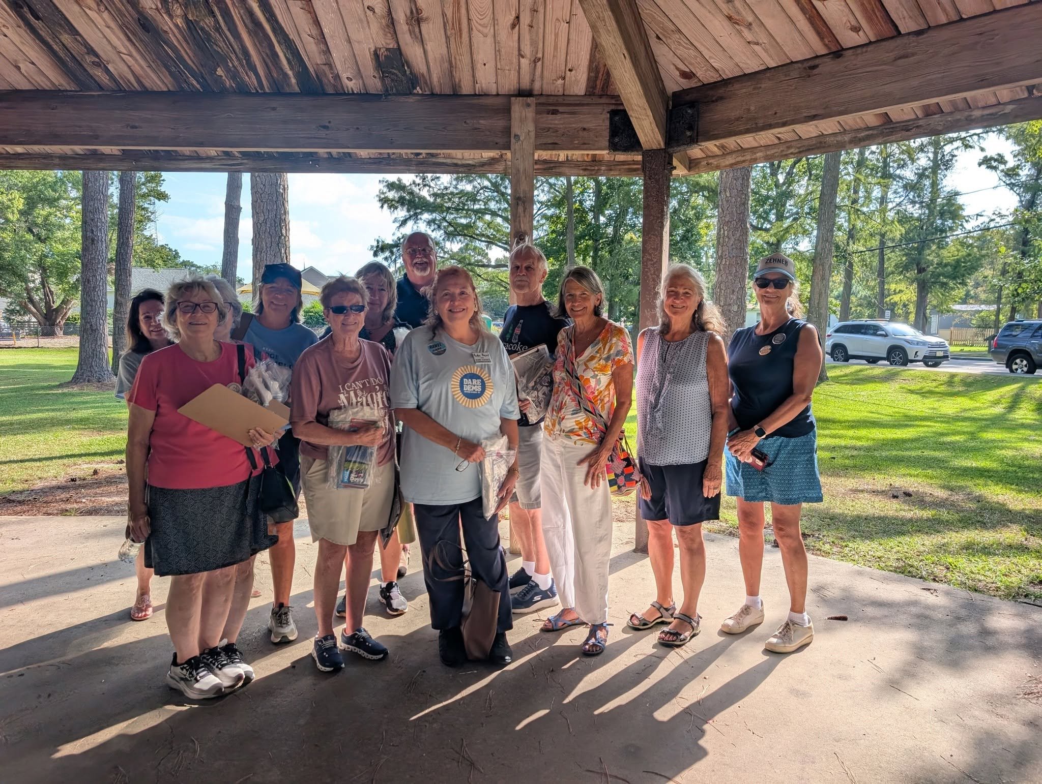 Dare Dems Canvass in Manteo