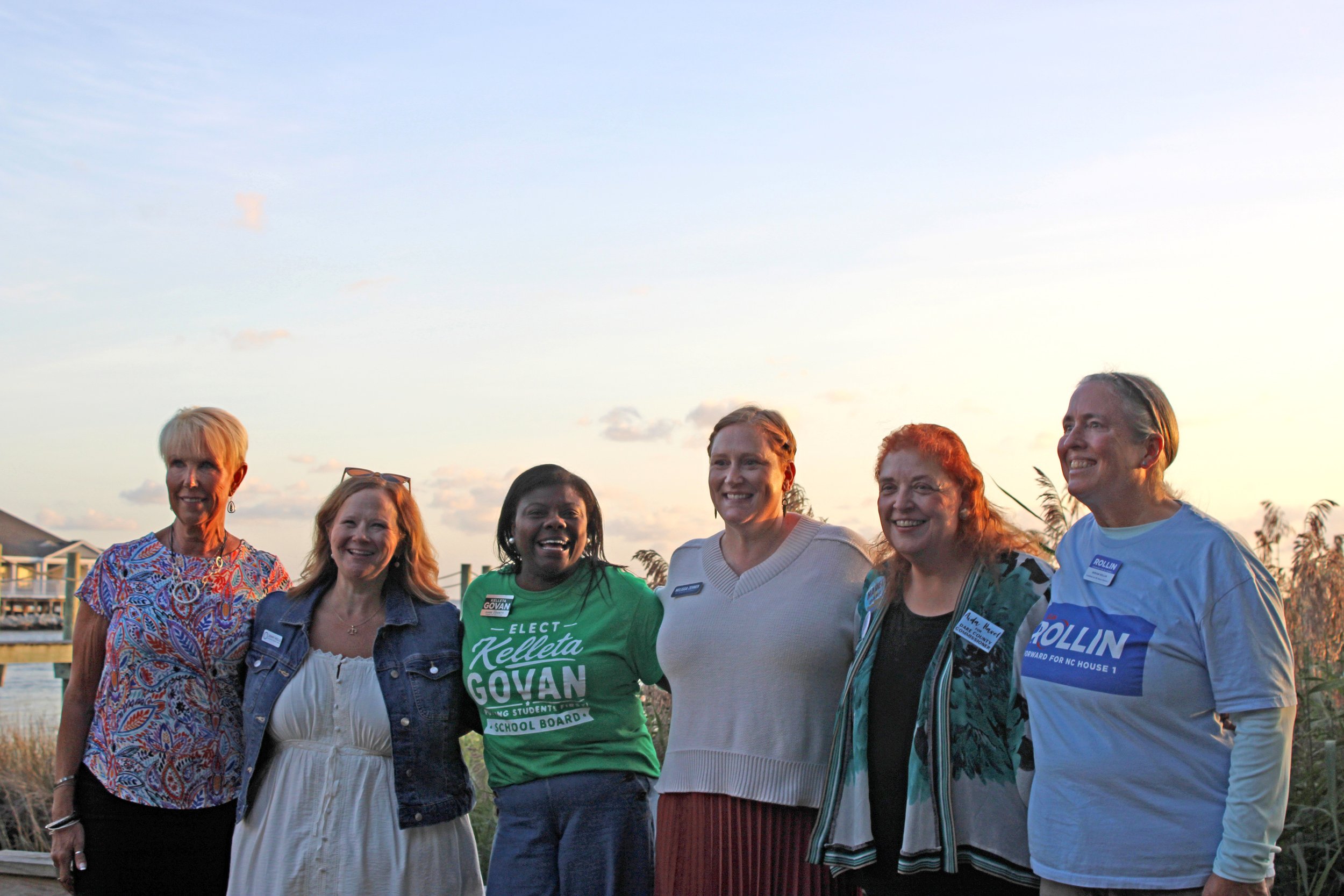 Democratic Candidates Meet Voters at Blue Point Restaurant