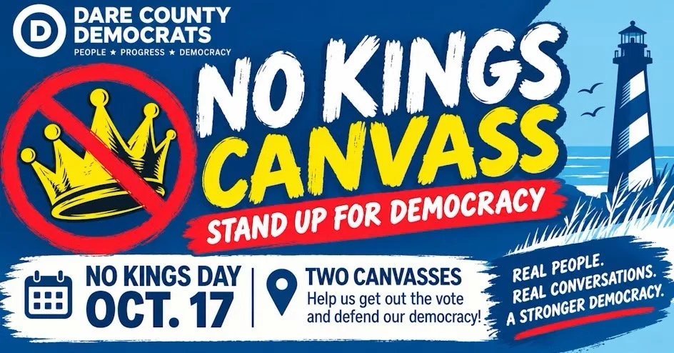 No Kings Canvass - Kill Devil Hills