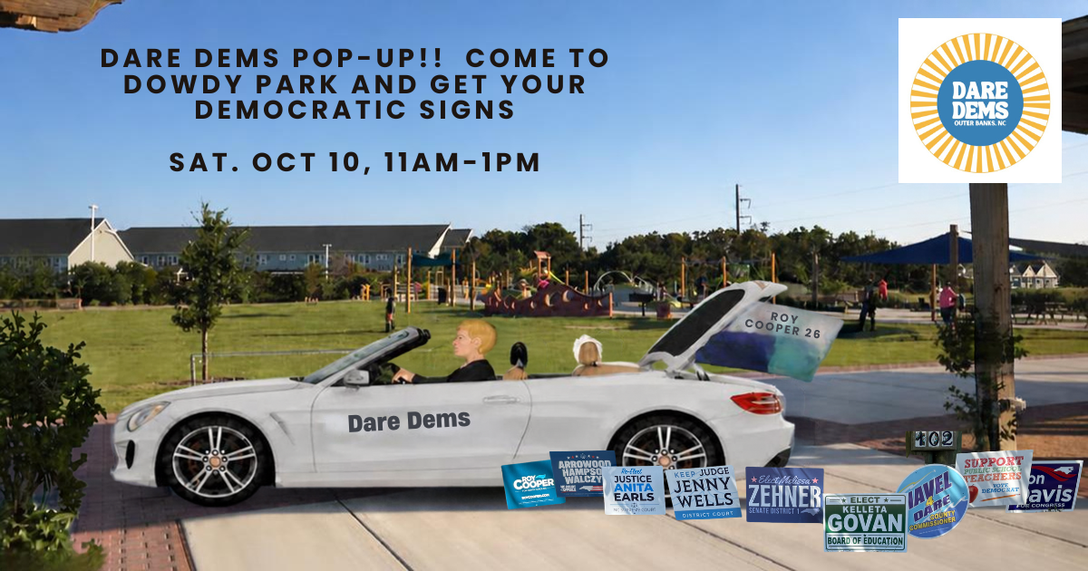 Dare Dems Pop-Up - Get Your Signs