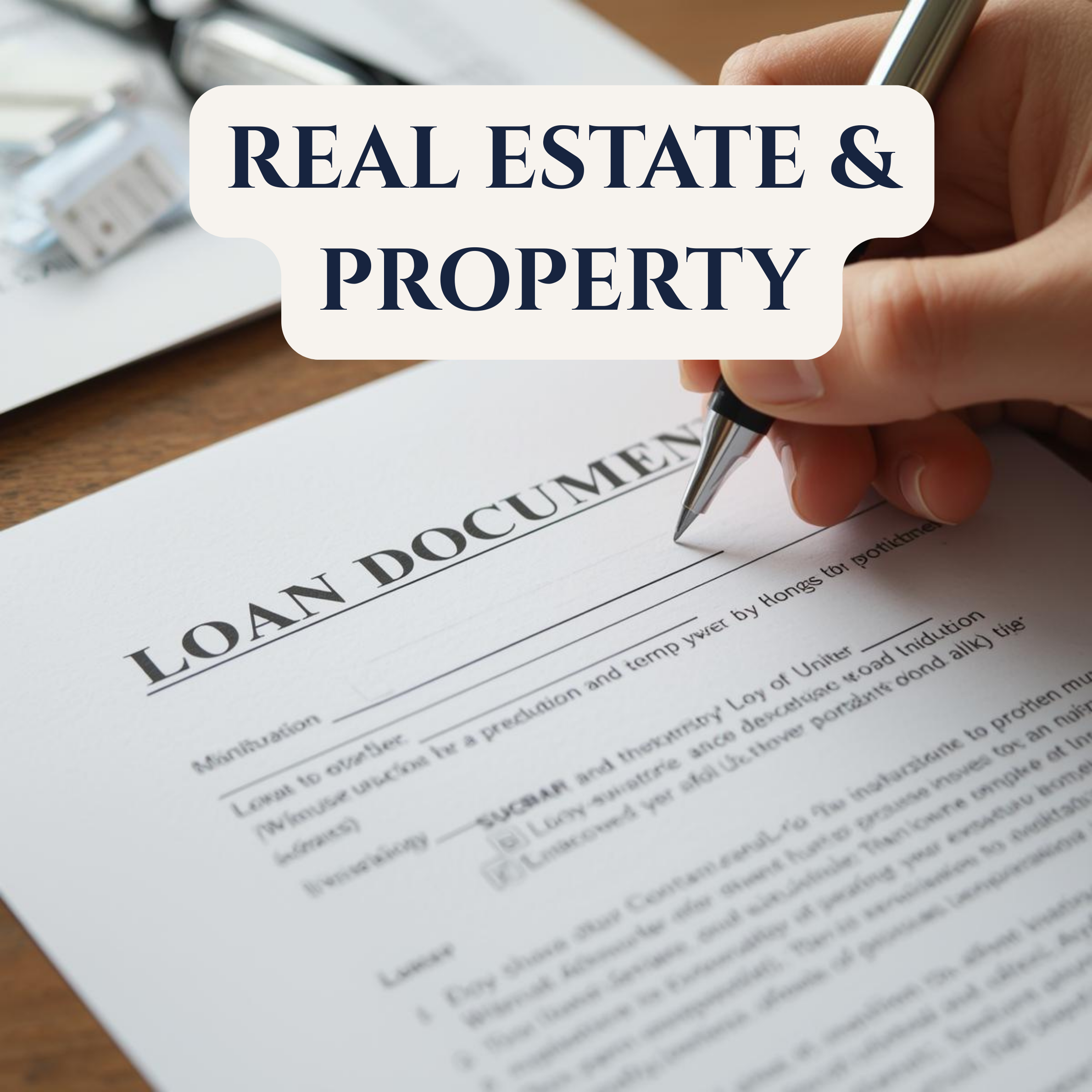 Mobile notary performing real estate loan signing in California