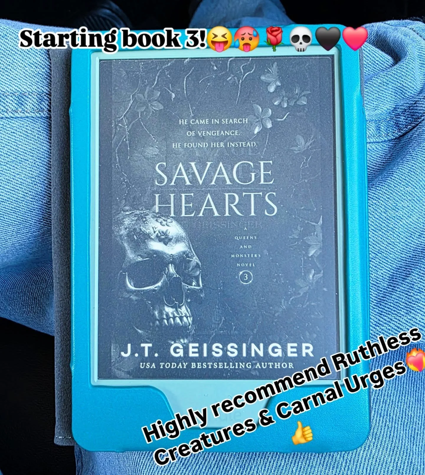 I just wrapped up Carnal Urges and I can't say enough about how funny and chaotic these two are. Declan and Sloane are by far my favorite couple. They will always be in the top 3 fav duos in a romance book. Sloane takes no shit and Declan is tough as
