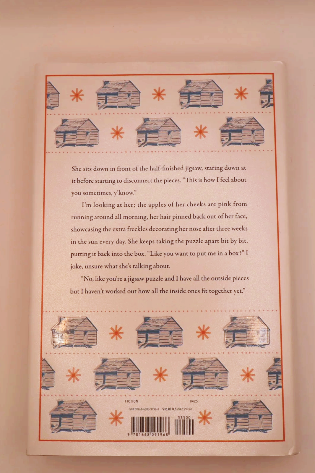 Back cover of Wildfire by Hannah Grace