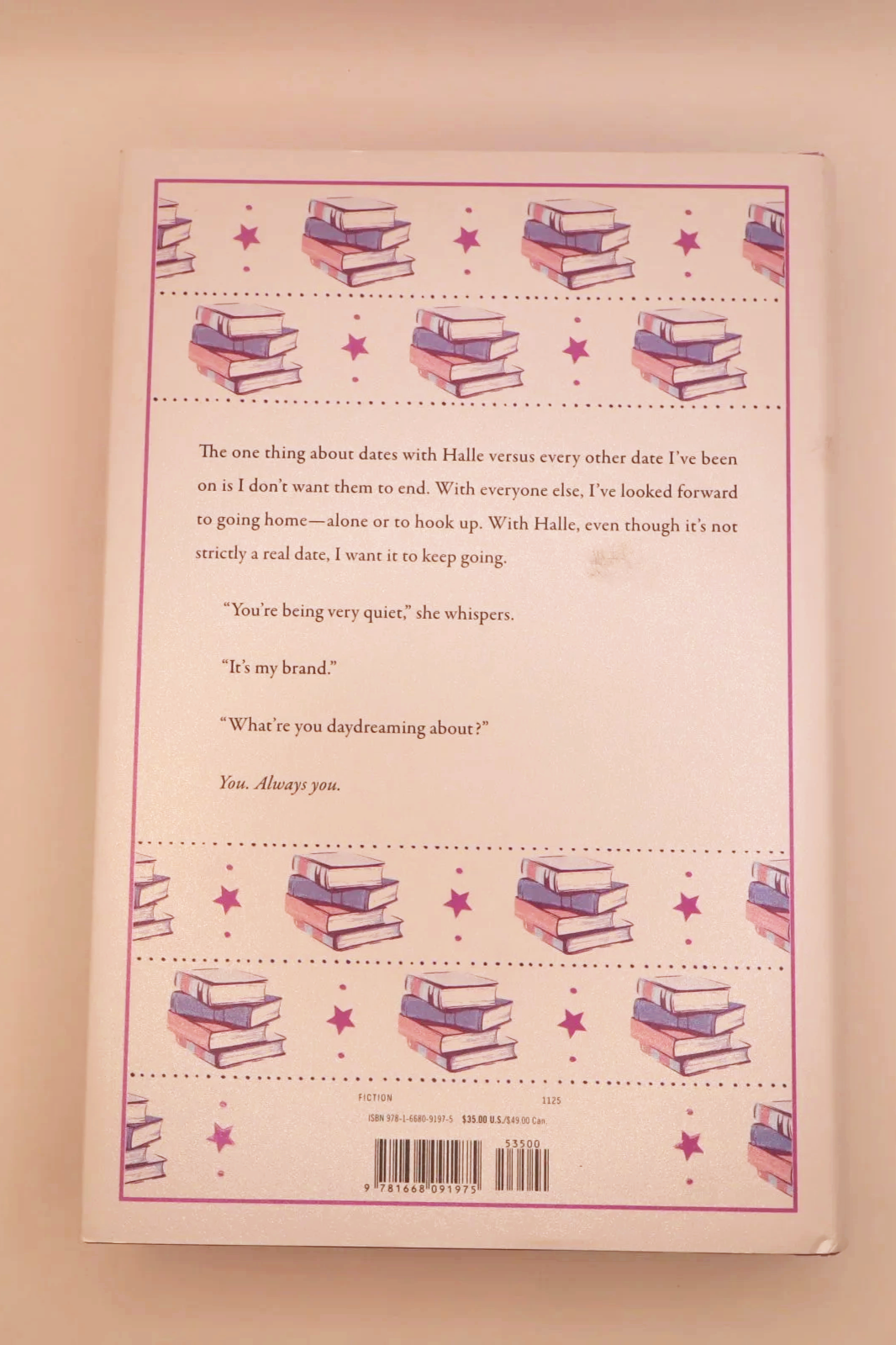 Back cover of  Day Dream by hannah grace