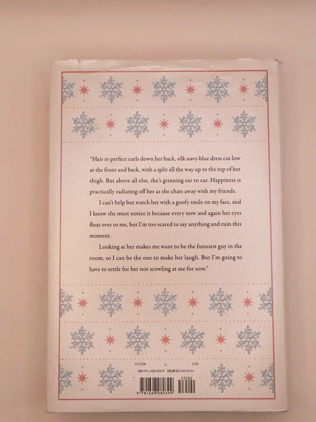 Back cover of Ice breaker book by hannah grace