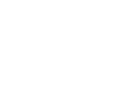 Line drawing of a bee with wings and striped body.