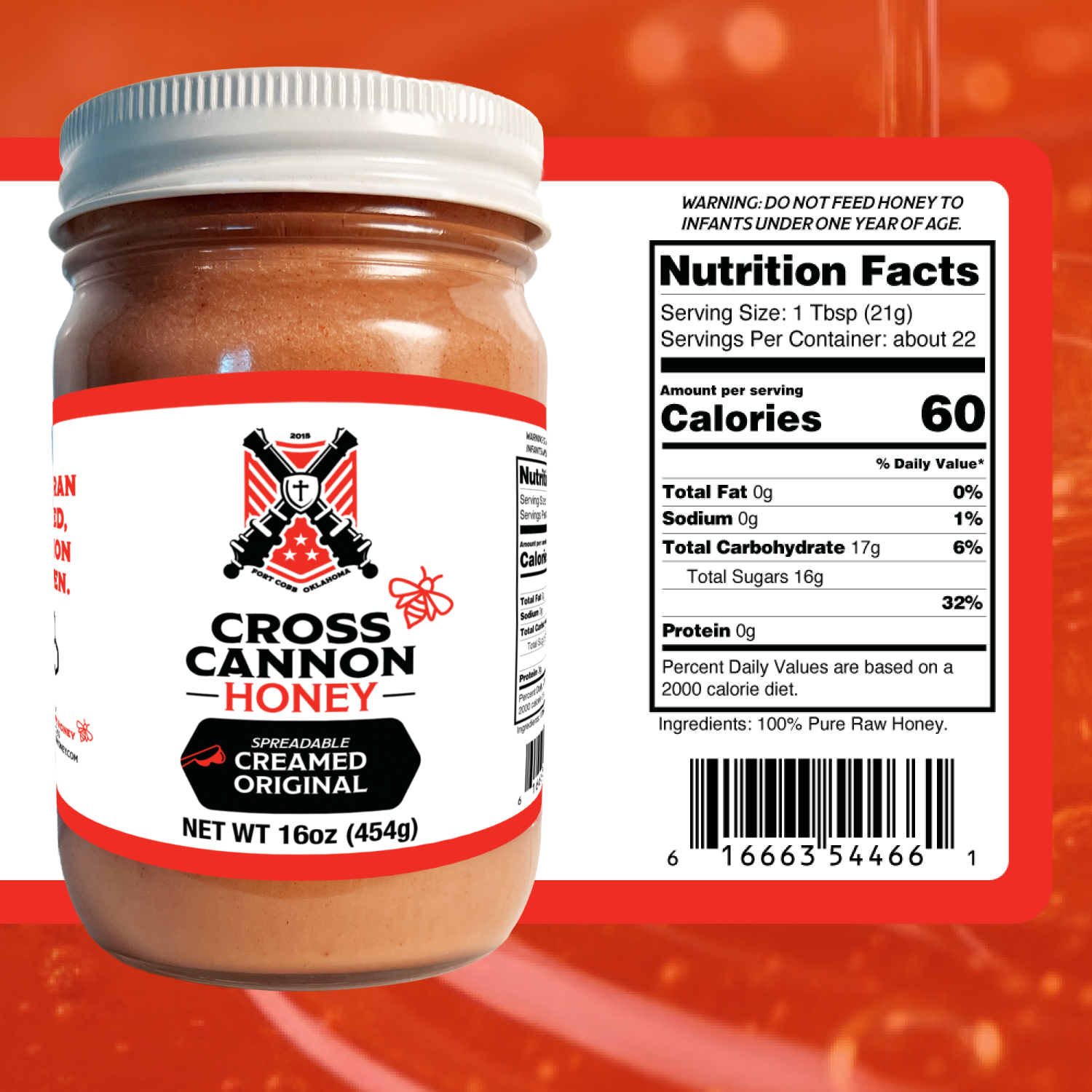 Creamed Honey - 16oz