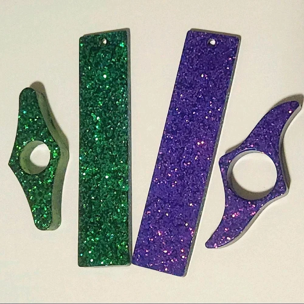 Handmade Resin Bookmark and Page Holder Sets