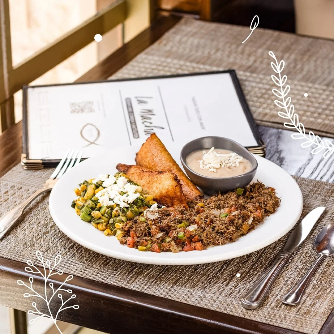 Delicioso platillo de comida mexicana La Macha Restaurante de comida mexicana