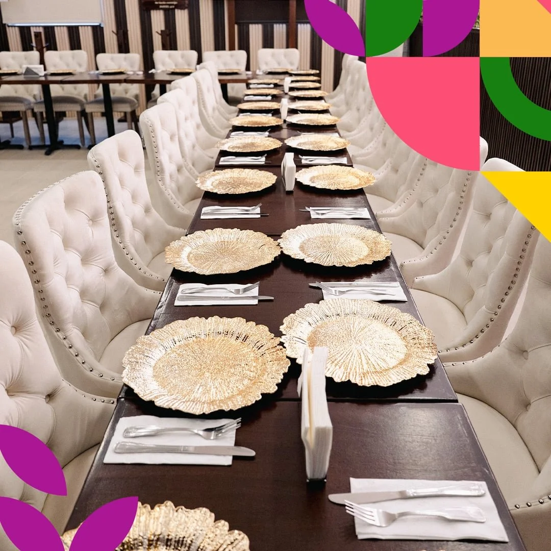 Mesa Servida para evento en La Macha Restaurante de comida mexicana en Tijuana