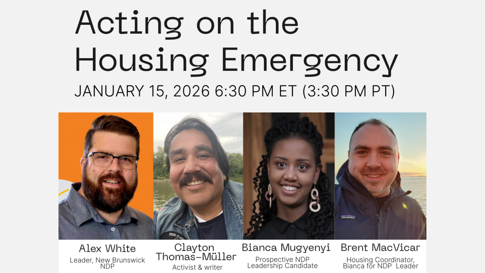 Acting on the Housing Emergency: Where to go from here?