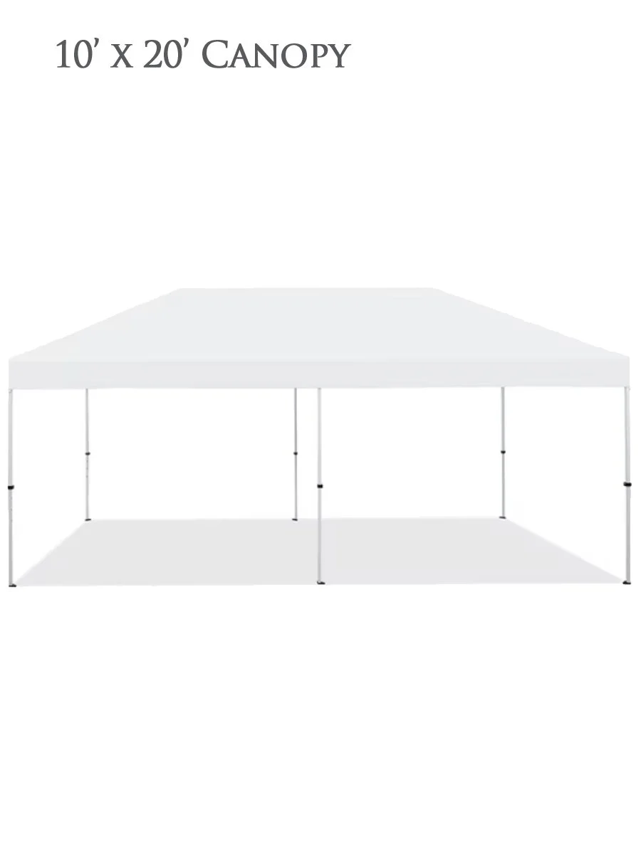 White Canopy 10' x 20'