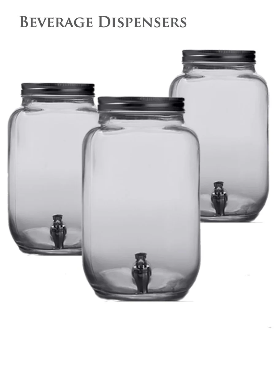 Three 2.5 Gallon Dispensers