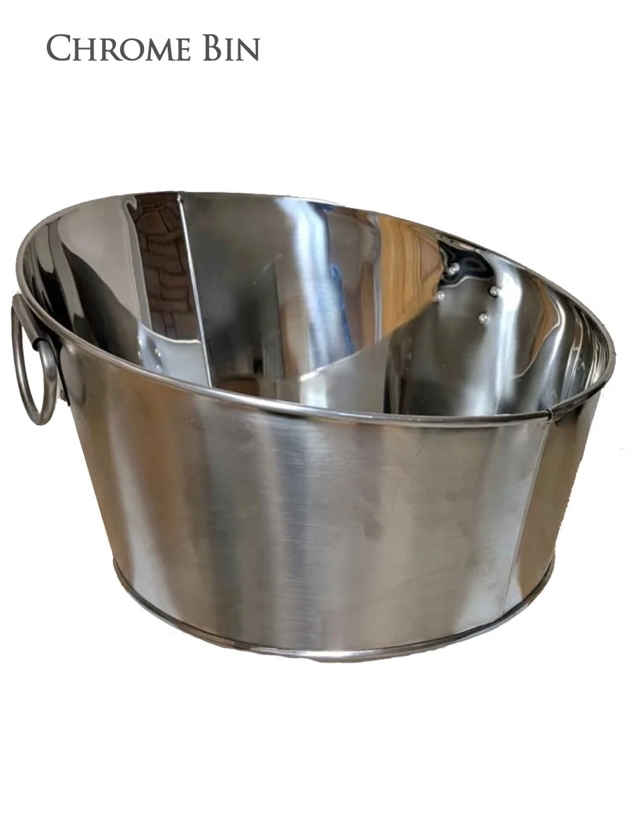 Chrome Ice Bin