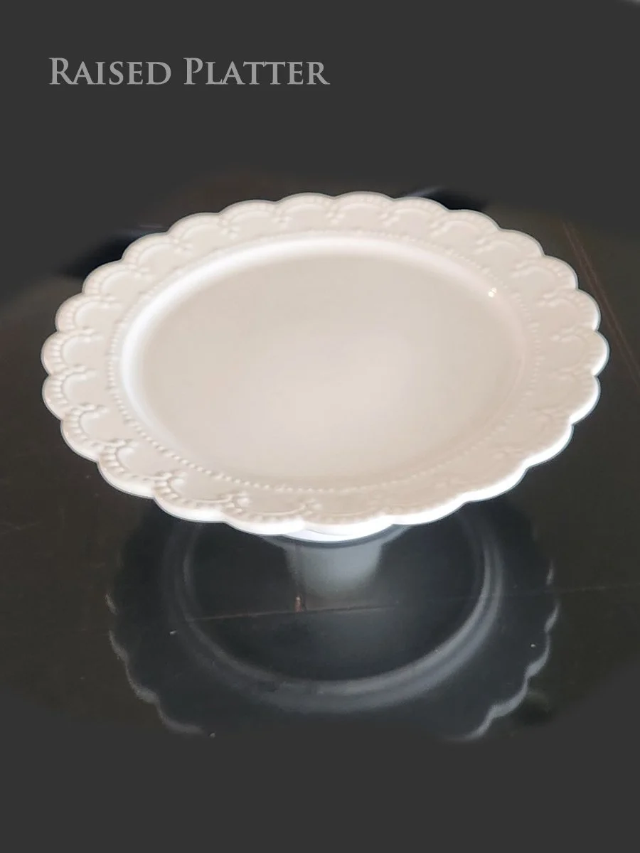 Raised Porcelain Platter