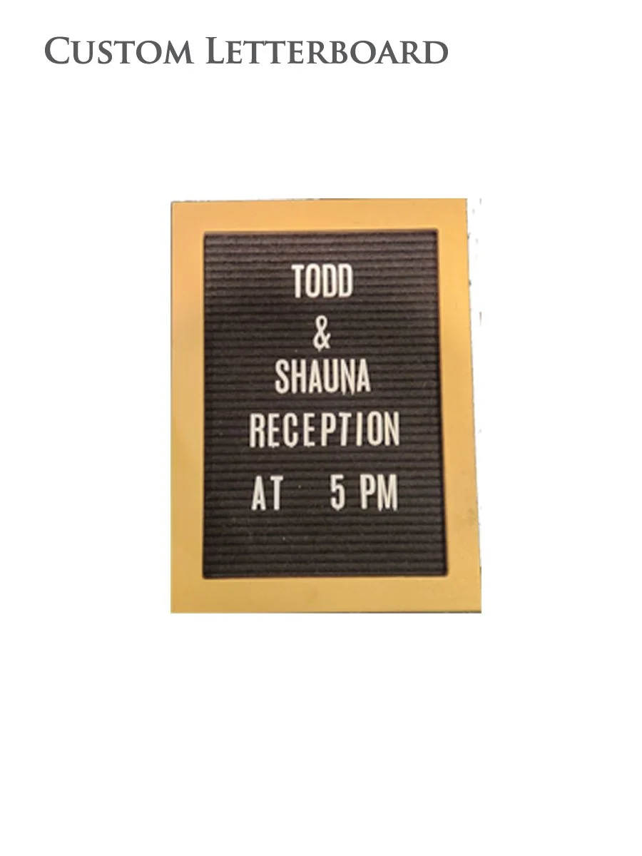 Custom Letter Board