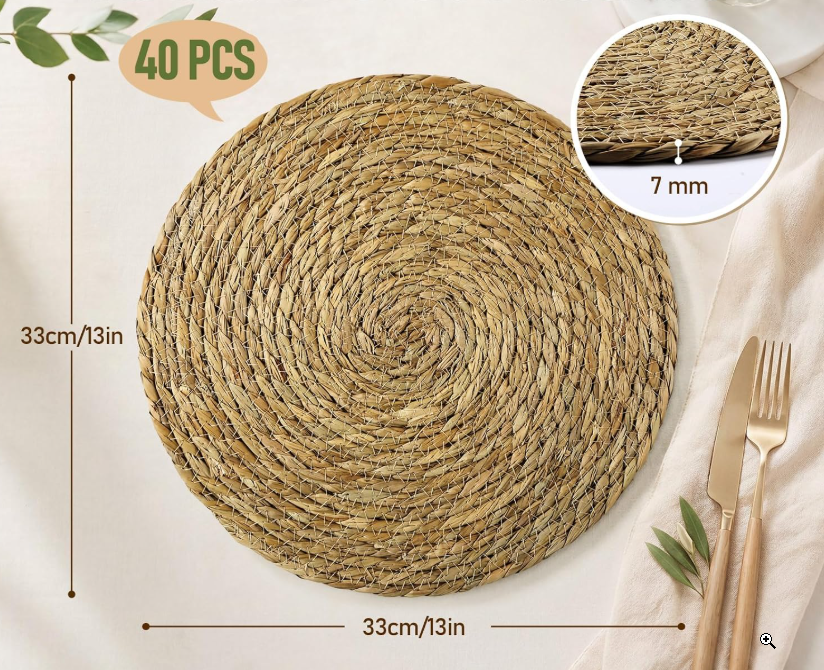 2026-07-01 07_39_22-Amazon.com_ Colingmill 13 Inch Round Woven Placemats Bulk, Natural Rattan Wicker.png