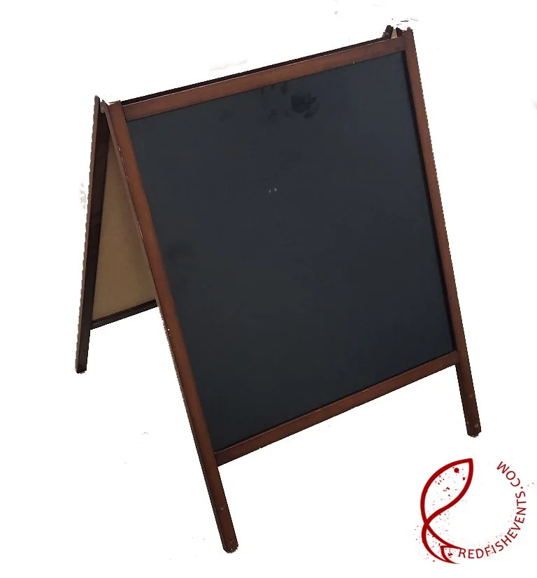 A-frame Chalkboard / Whiteboard