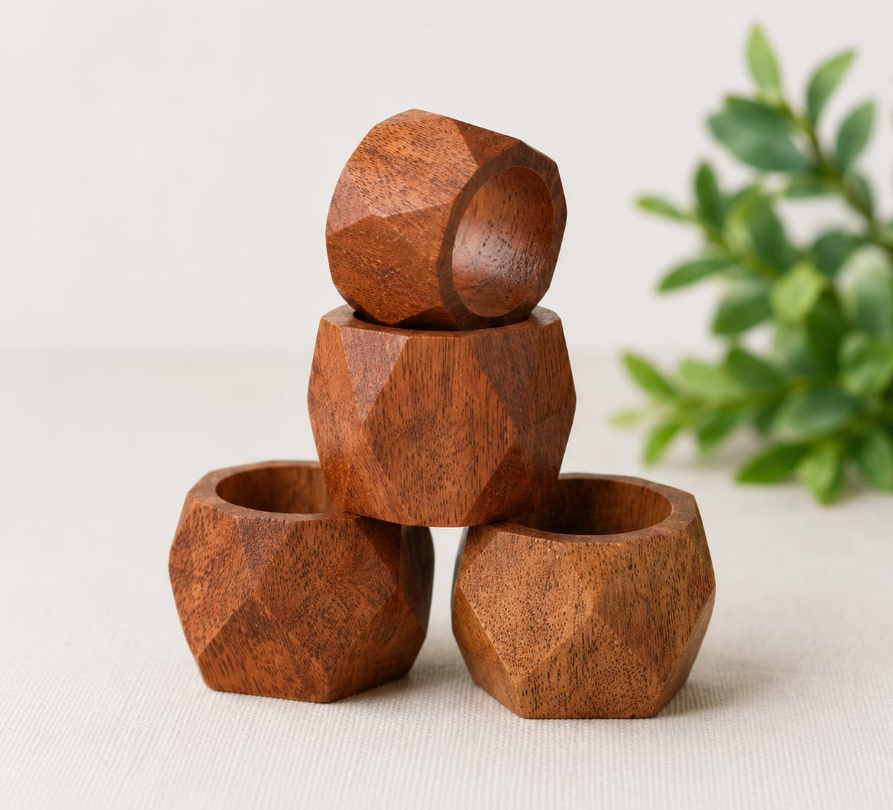 Wood Napkin Rings