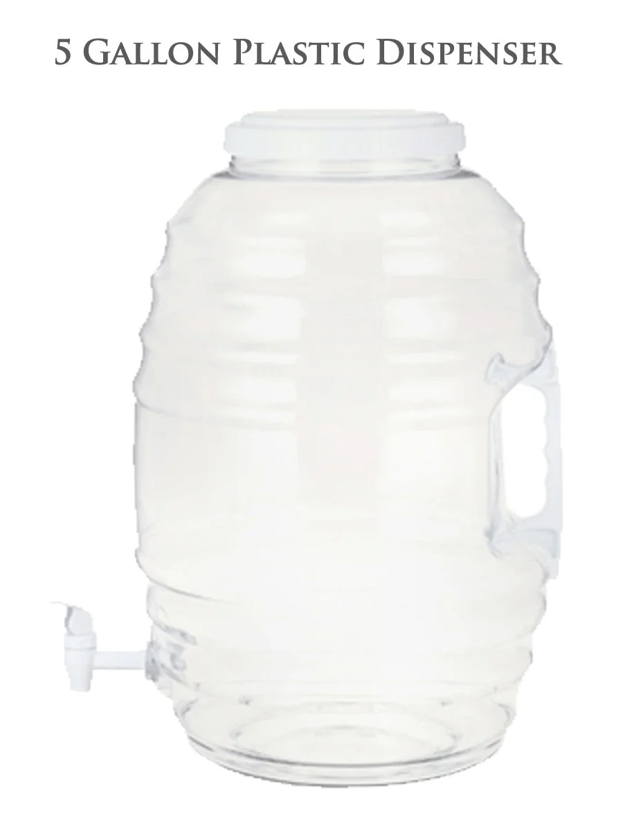 5 Gallon Plastic Dispenser