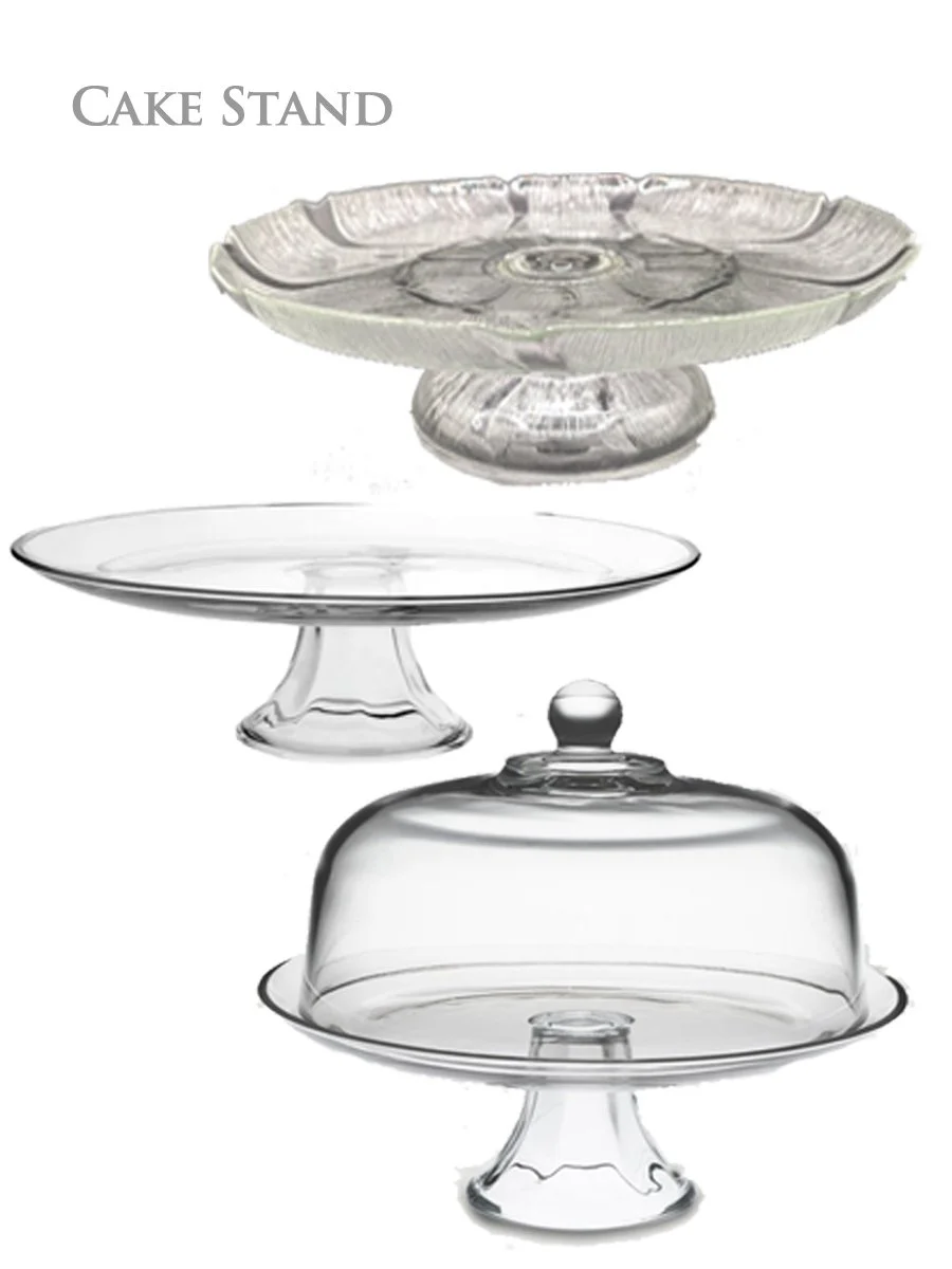 Glass Cake Stands