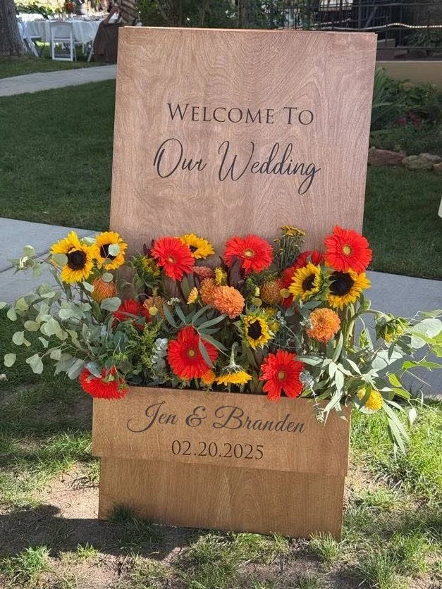 Welcome Sign - Wood (available for customization)