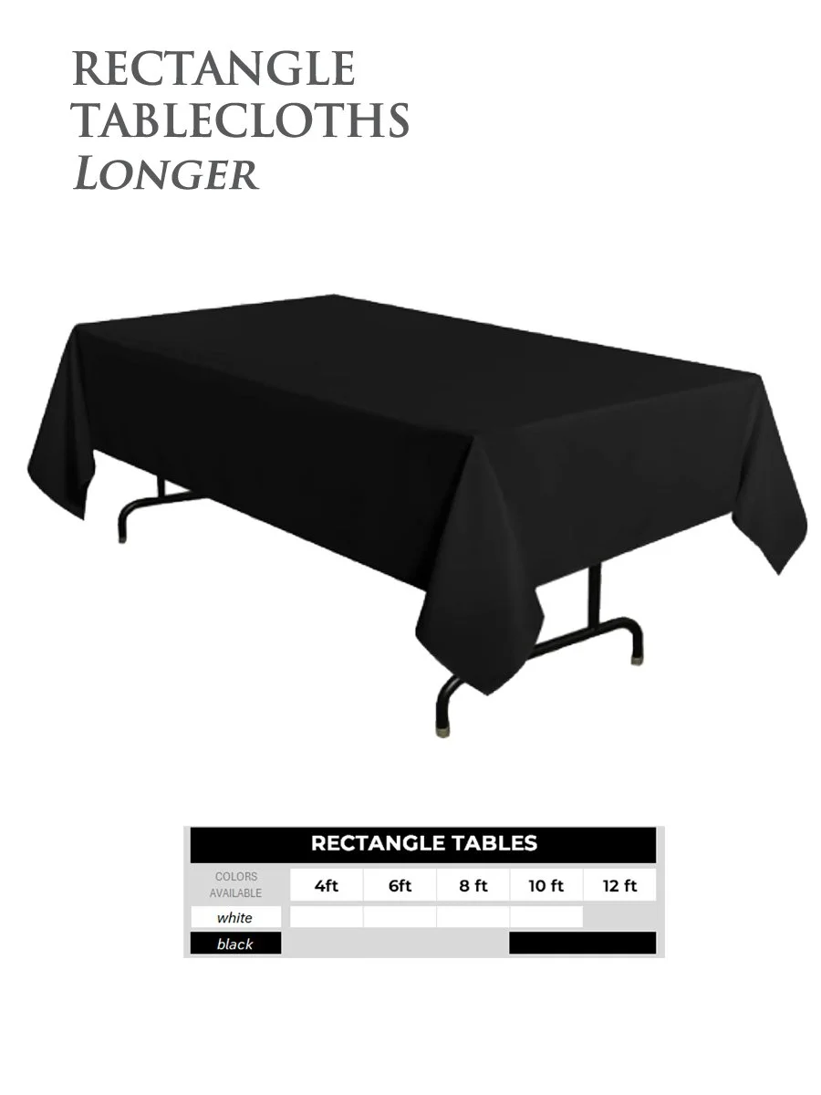 Rectangle Tablecloth - Long tables