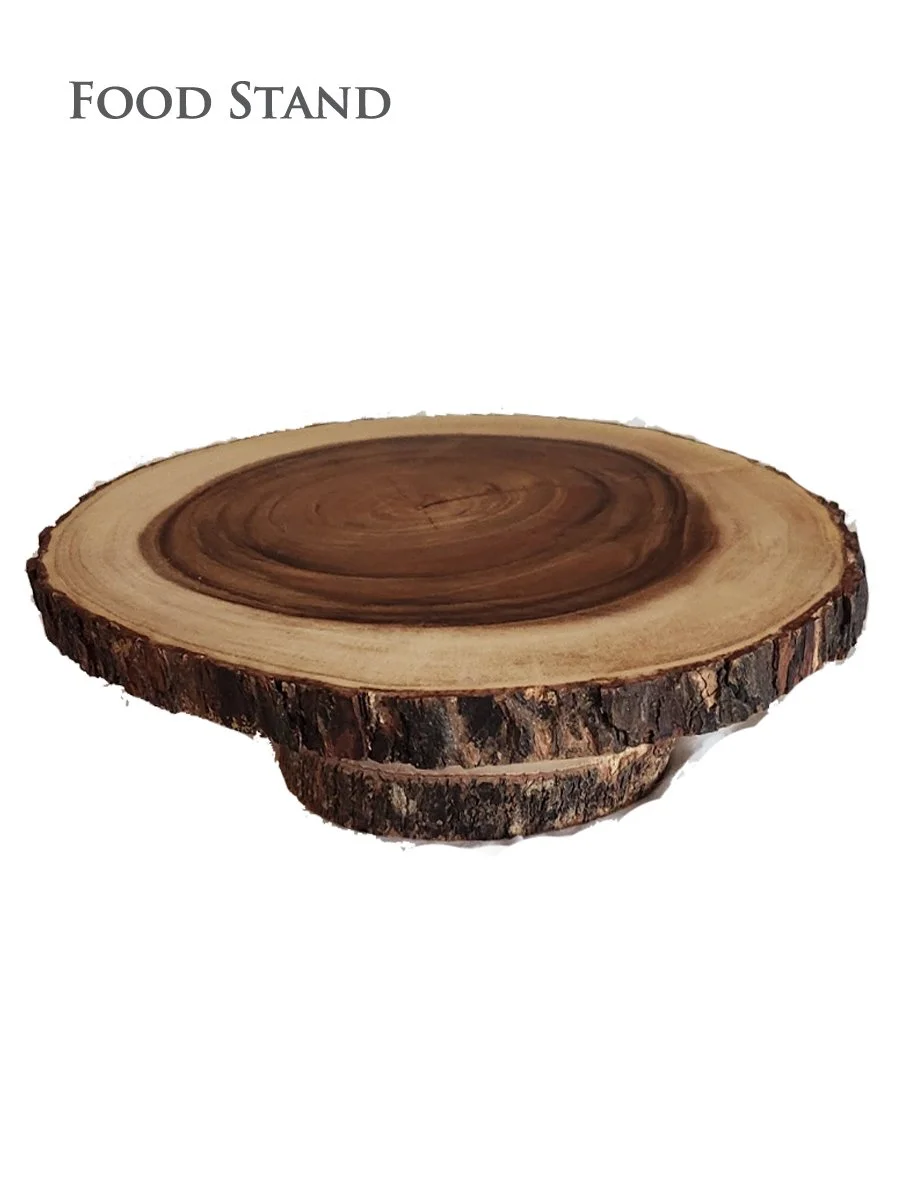 Wood Food Stand