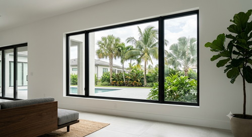 Impact window installation
