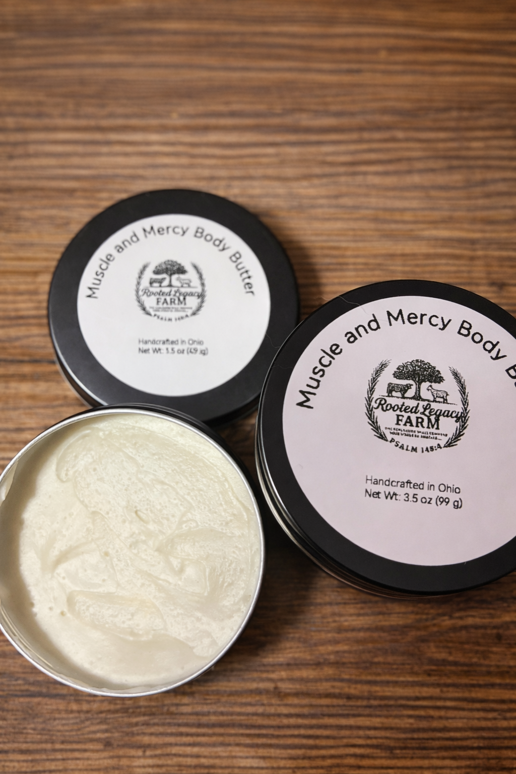 Muscle and Mercy Body Butter
