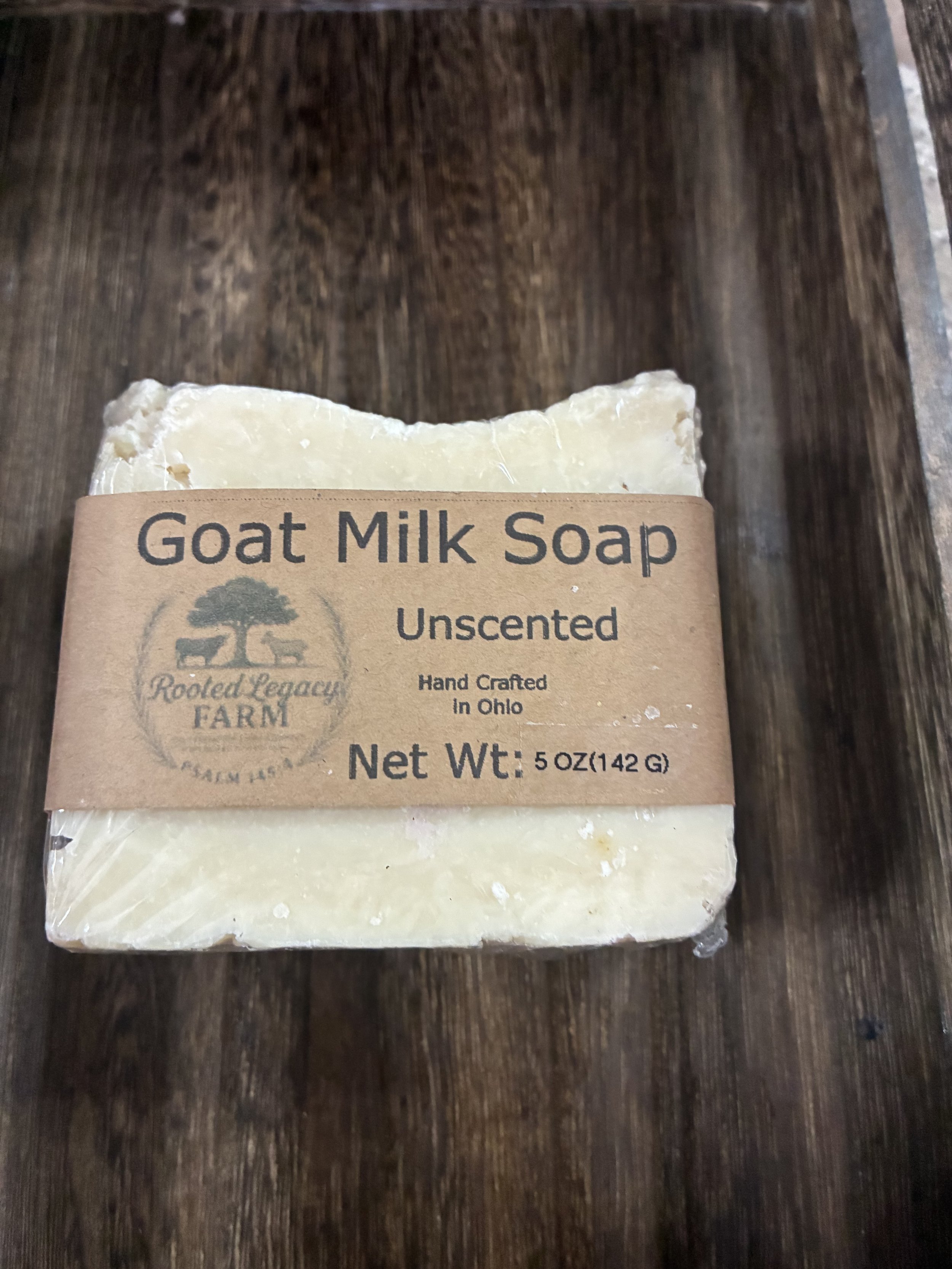 Unscented Goat Milk Soap