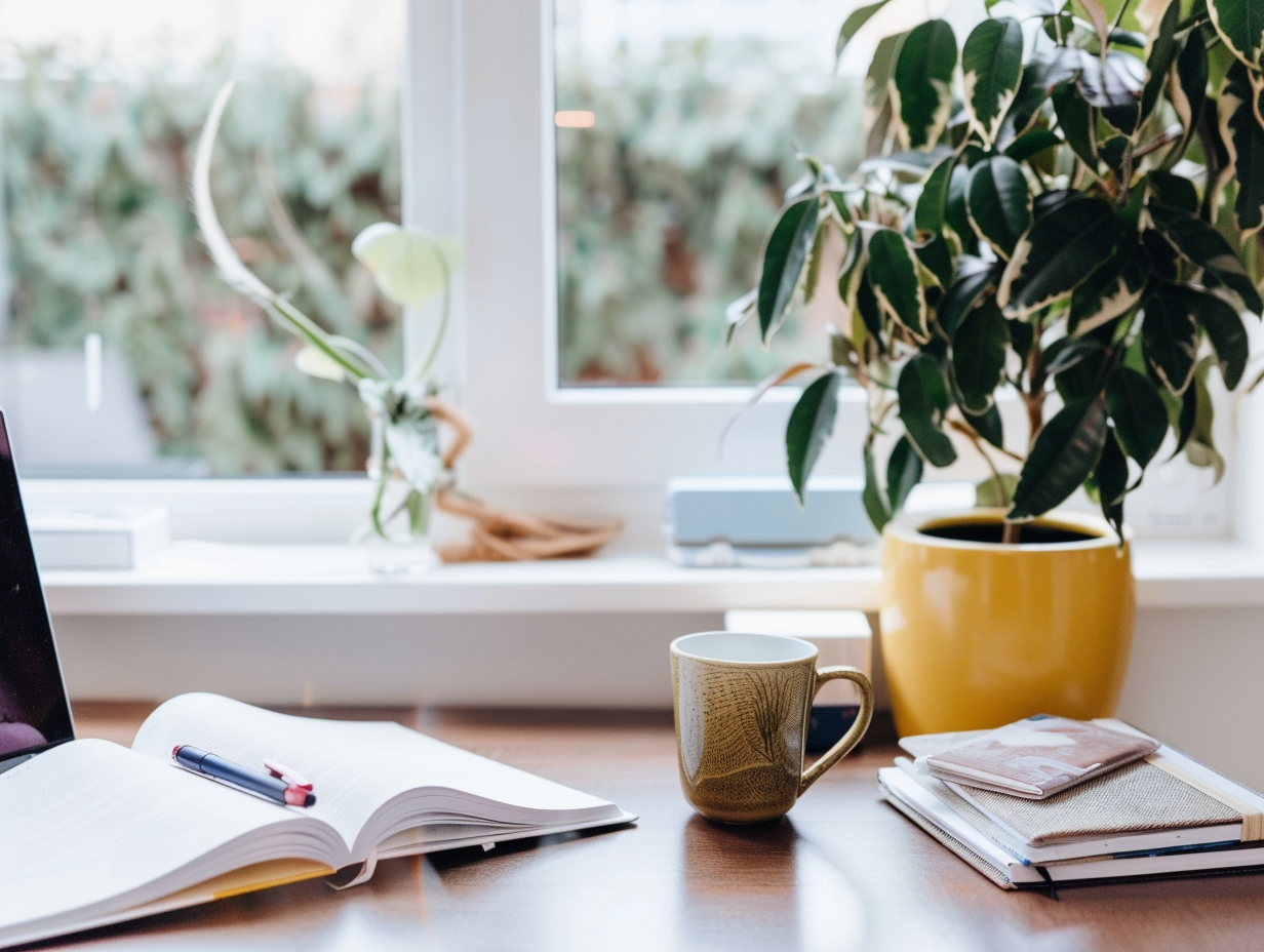 Writer revising a manuscript with professional editorial and publishing support