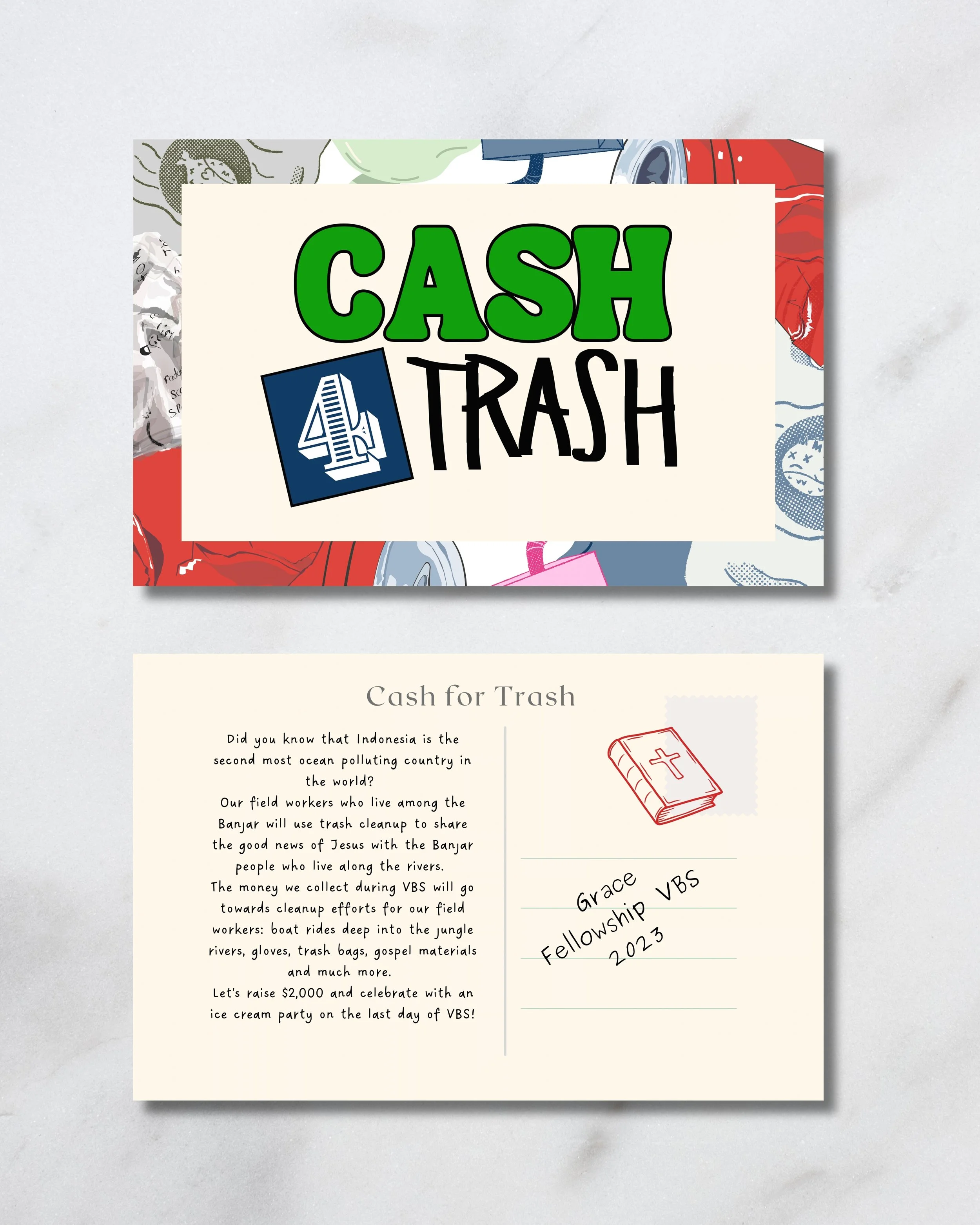 church ministry outreach visual communication print materials