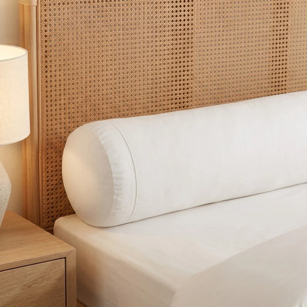Heritage Hemstitch Bolster Case