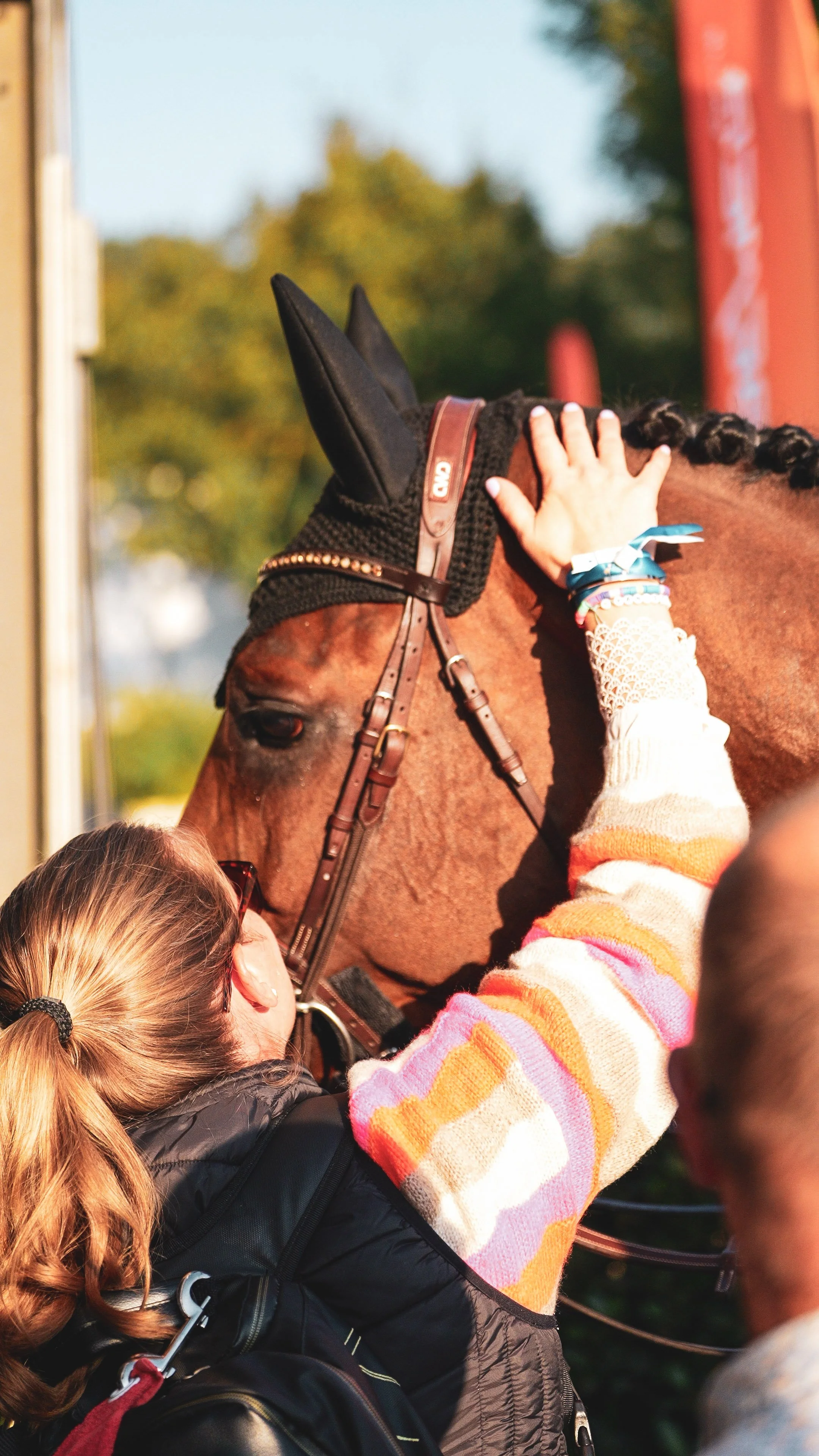 it's all about the love for the horses