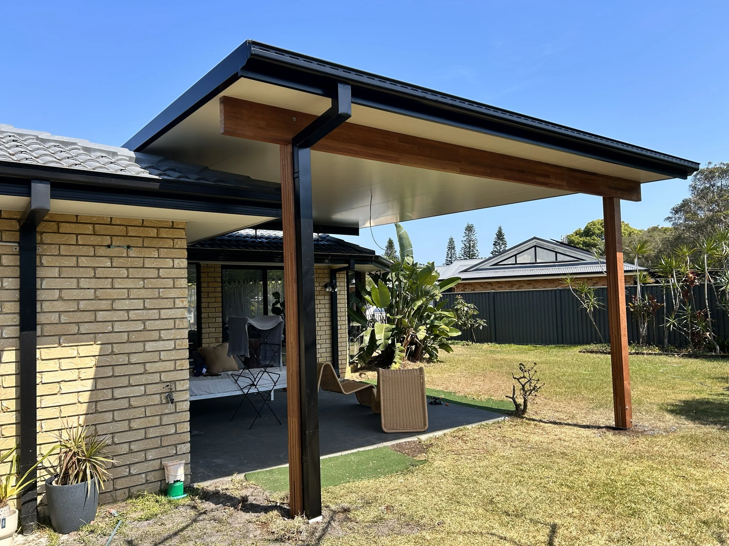 Flyover patio at tweed heads