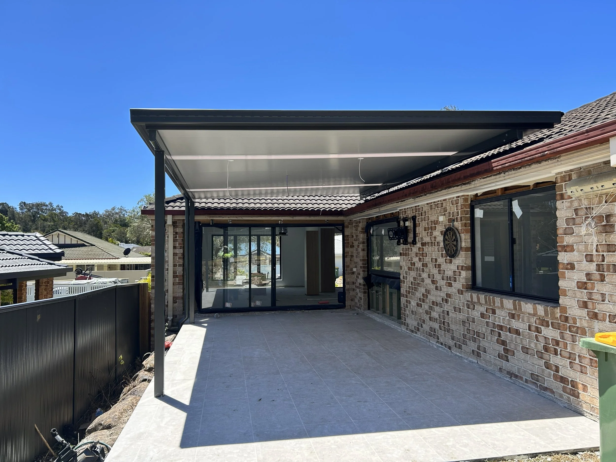 new patio at elanora