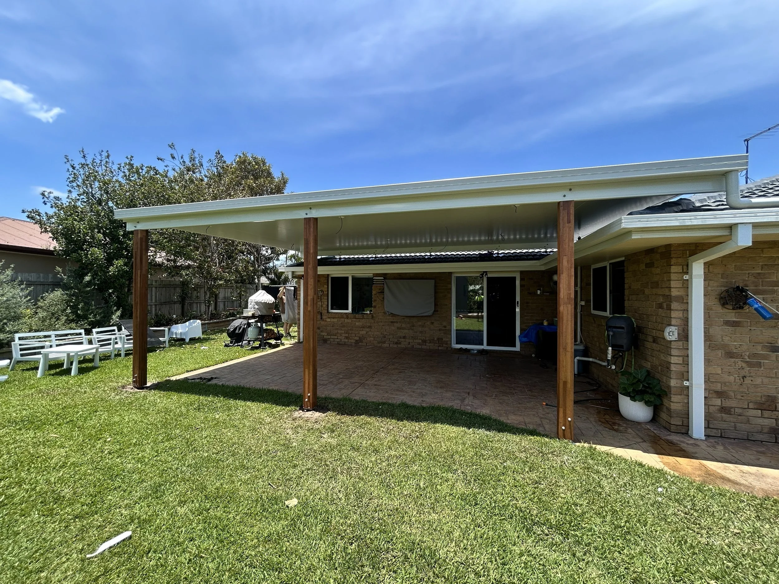 New flyover roof at Logan