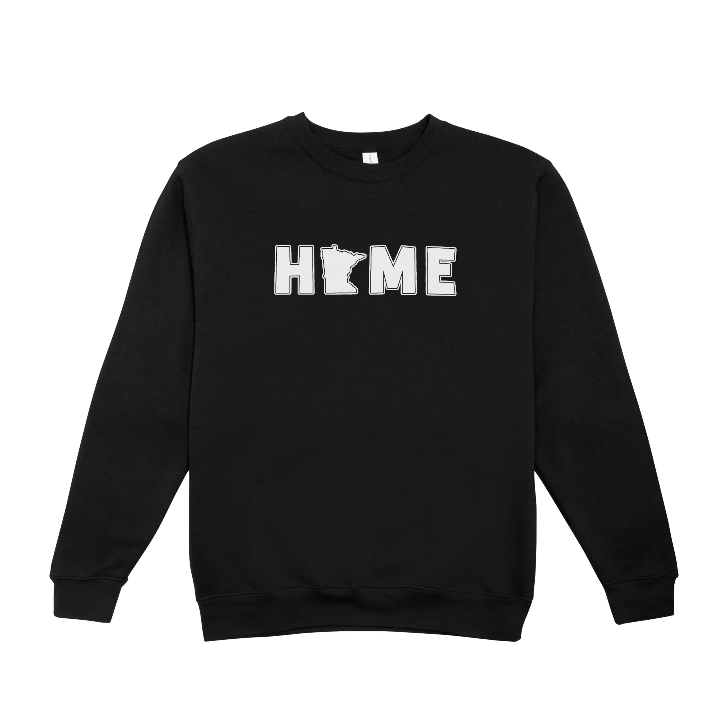 HOME Minnesota Shirt – Black Graphic Tee | Minnesota Pride T-Shirt