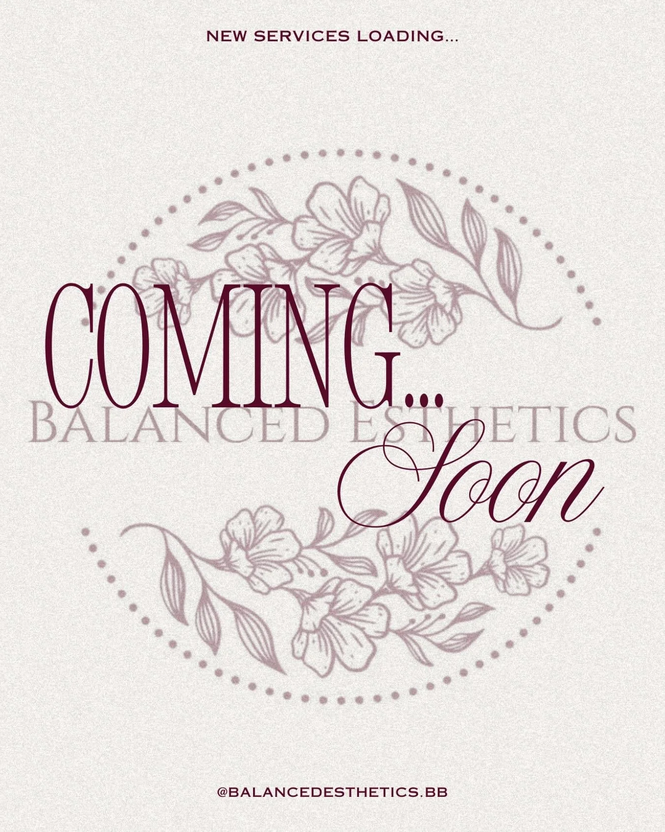 Happy New Year! 🥳

Now that it&rsquo;s officially 2026, I am so excited to announce that in a few short weeks I will be opening my business Balanced Esthetics! 🤍

I appreciate each and every one of you who has already reached out to get on my books