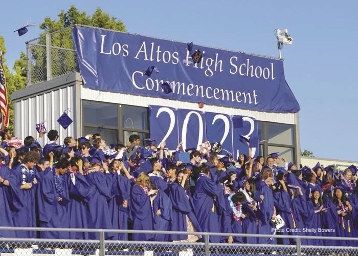 Los Altos High School graduation ceremony
