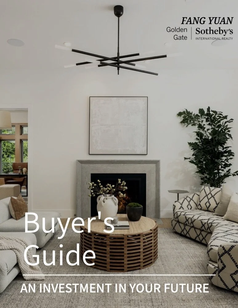 Cover of Fang Yuan's Buyer's Guide, Golden Gate Sotheby's International Realty