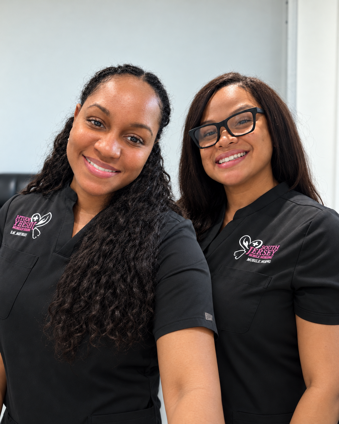 Jasmine and Michelle, the nurses behind SJ Mobile Nursing